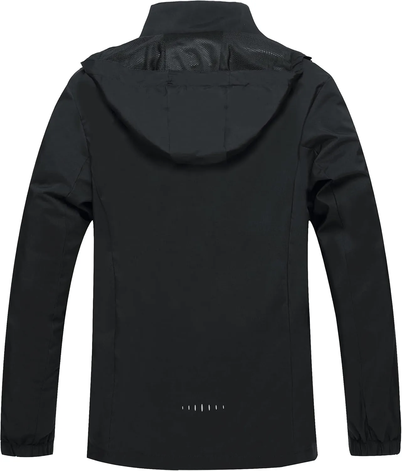 Men's Lightweight Waterproof Rain Jacket,Shell Hooded Outdoor Raincoat Hiking Windbreake jacket