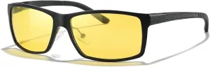 Mens Sunglasses Polarized UV400, Metal Frame for Driving Fishing Sports, Carbon Fiber & Al-Mg Ultralight