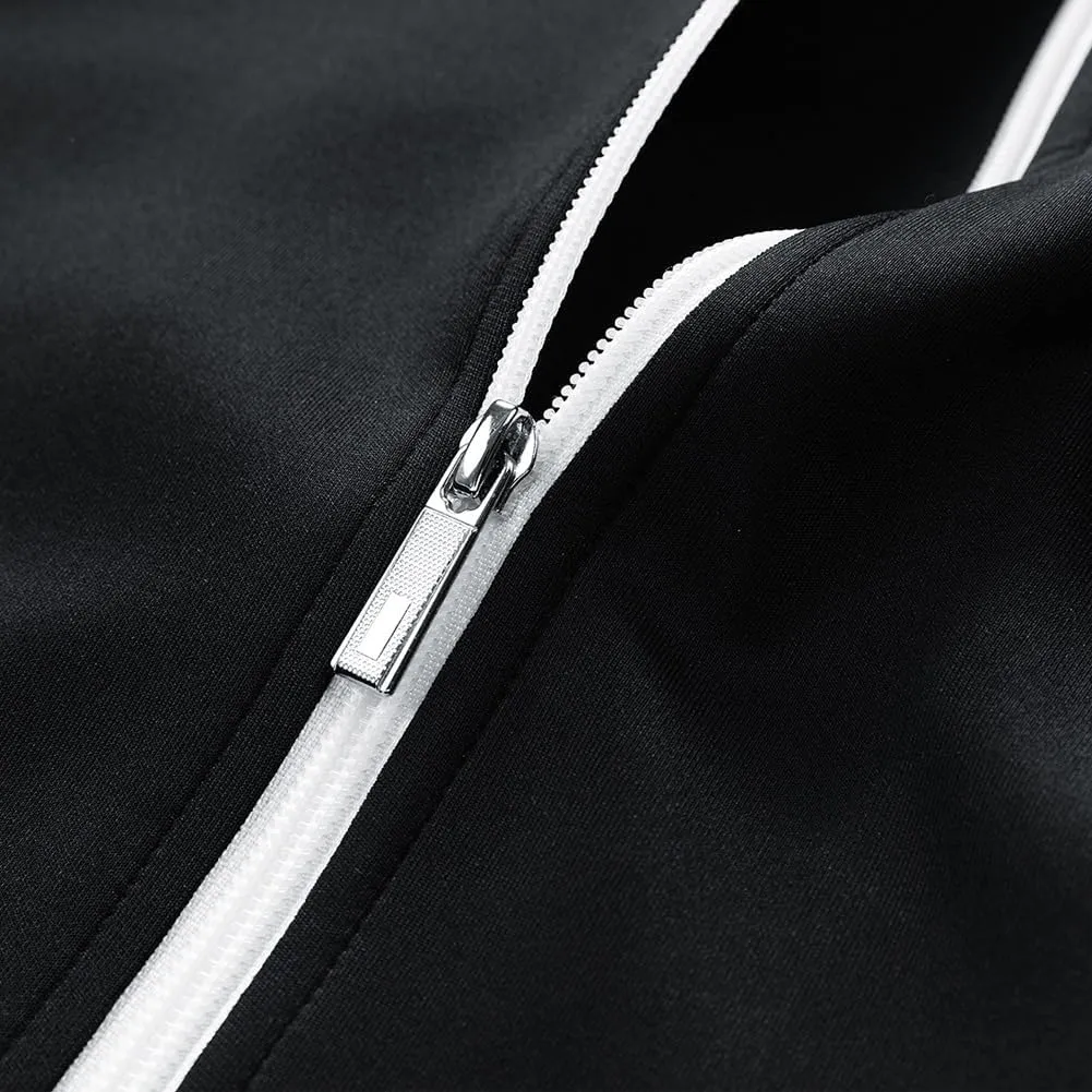 Men's Tracksuits 2 Piece Outfits Sweatsuits for Men Long Sleeve Track suits Athletic Full Zip Active Sports Sets