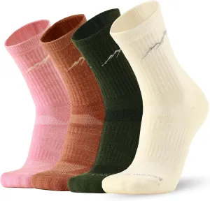 Merino Protect Merino Wool Socks for Women: Winter Hiking, Hunting, Cycling, Soft Cushion, Warm, Casual Thermal Socks