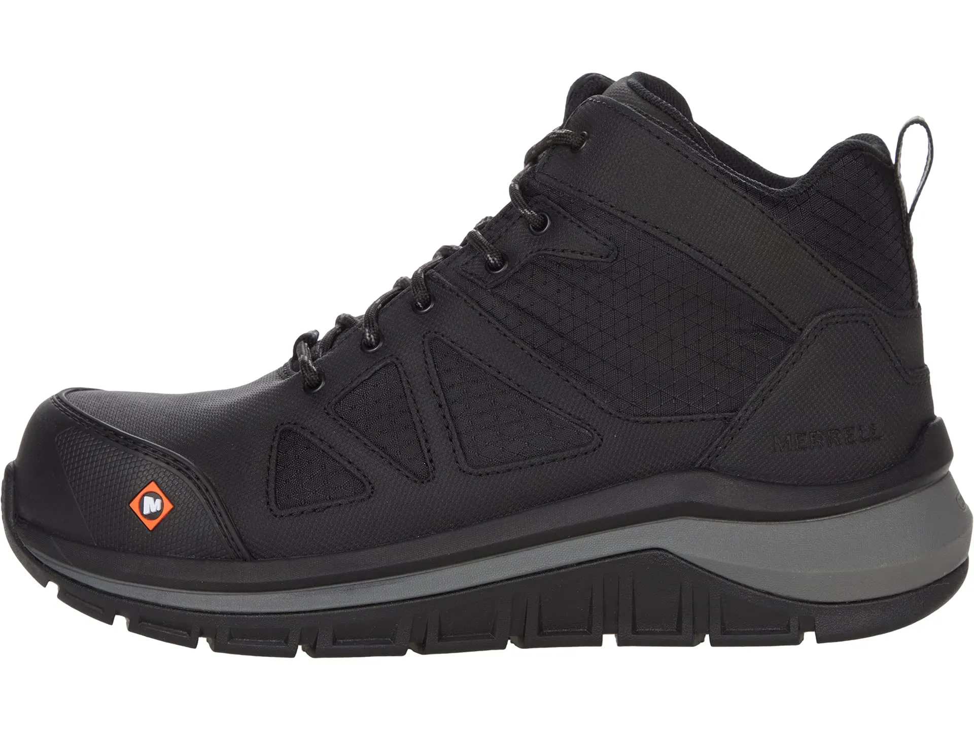 Merrell Men's Fullbench Speed Mid Carbon Fiber Construction Boot 8 Black