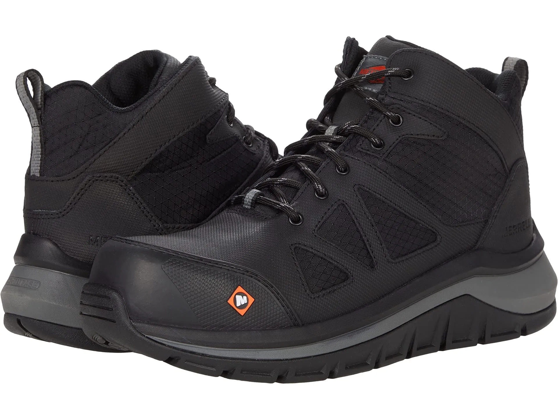 Merrell Men's Fullbench Speed Mid Carbon Fiber Construction Boot 8 Black
