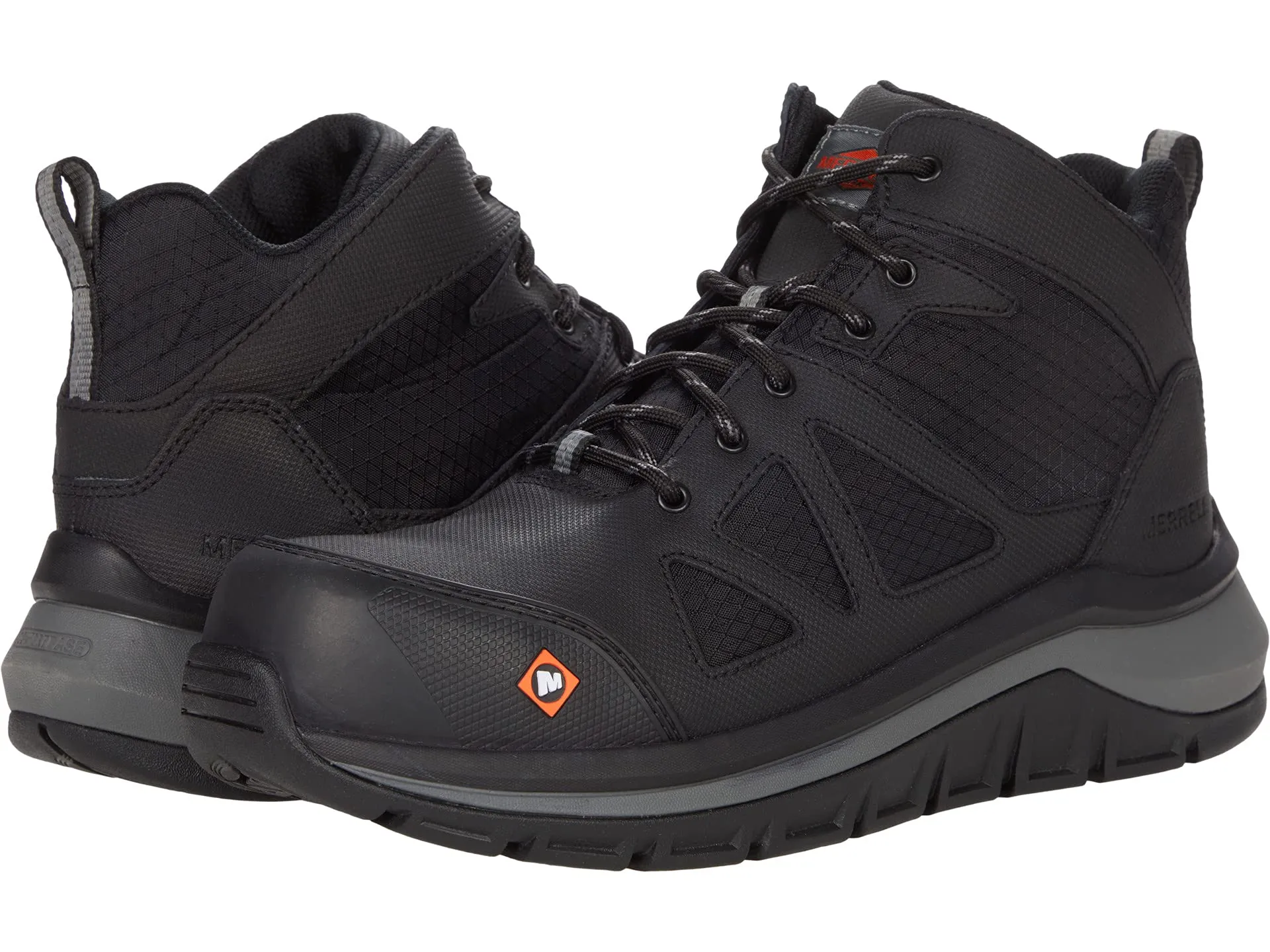 Merrell Men's Fullbench Speed Mid Carbon Fiber Construction Boot 8 Black