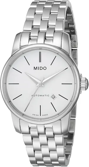 Mido Women's MIDO-M76004761 Baroncelli Analog Display Swiss Automatic Silver Watch