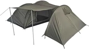 MIL-TEC Storage Space Tent, 4 Person, OD Green, 165 x 98 x 55 in, 14226010