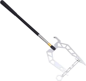 Milisten Boat Hook Heavy Duty Rope Ladder Cord Anchor Rod Holder Boat Rope Carabiner Pole Boat Line Hook