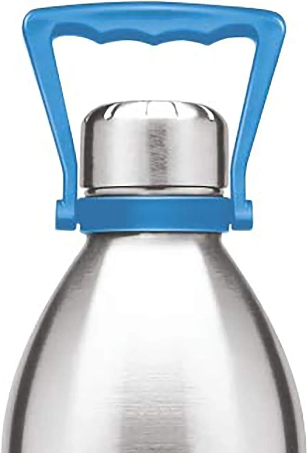 Milton Insulated Water Bottle (68 oz 2000 ml), Stainless Steel Double Walled Vacuum for 24 Hours Hot and Cold with Bag, Leakproof, BPA Free for Sport, Travel, Thermosteel Duo DLX 2000, 1.86 Ltr Silver