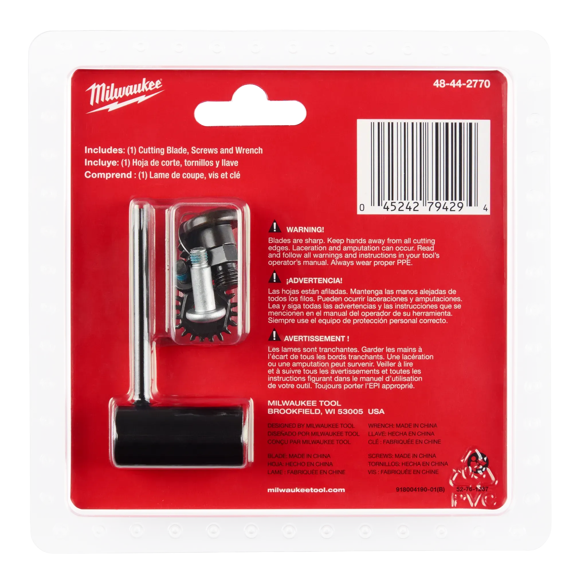 MILWAUKEE M18™ Telescoping Pole Pruning Shears Cutting Blade