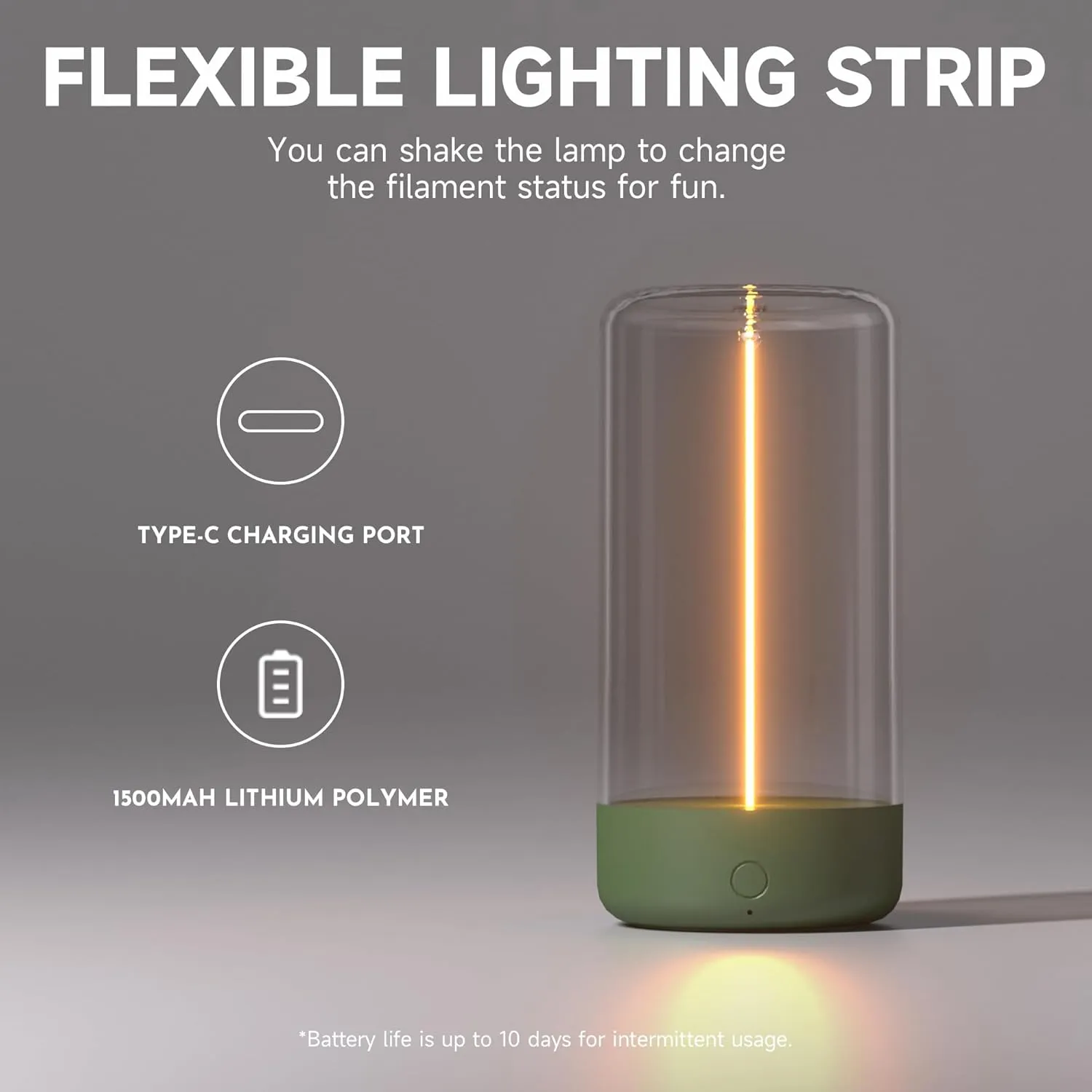 Mini Minimalist Table Lamp Cordless LED Desk Lamp Rechargeable Modern Night Lights Portable Nightstand Lamps Unique Ambient Light Mood Lighting for Bedroom, Beside, Nursery