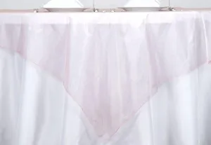 Mirror Organza Table Linens | Mirror Organza Tablecloths and Overlays | Multiple Colors |