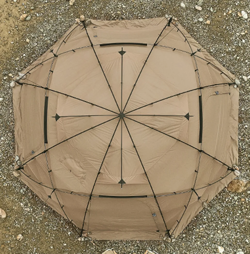 Mobi Garden Commander 245 6- 10 person - Khaki