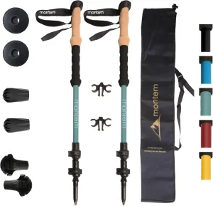 Montem Carbon Fiber Trekking Poles - Ultra Light & Durable Info