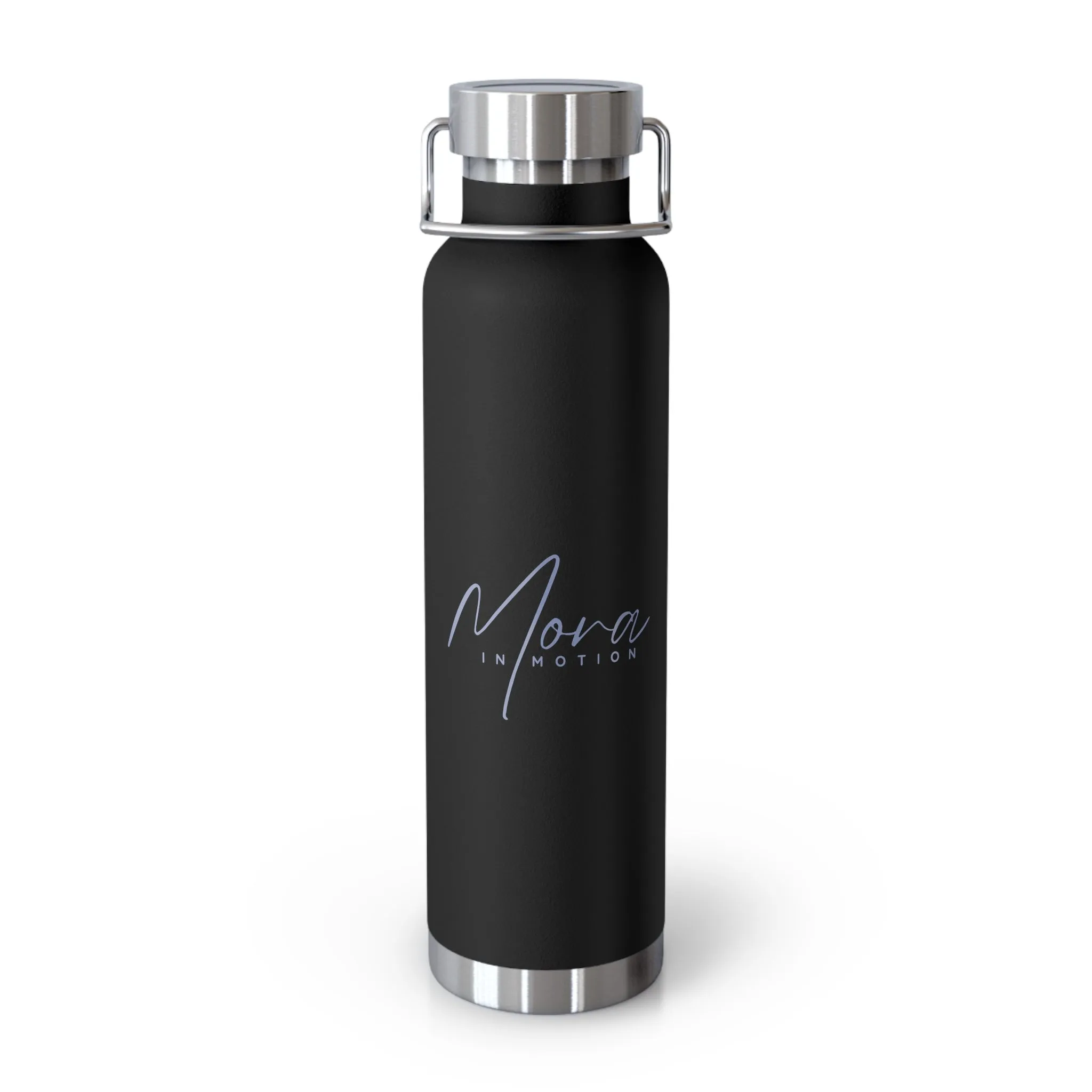 Mora in Motion in Blue Lilac Copper Insulated Water Bottle - 22oz