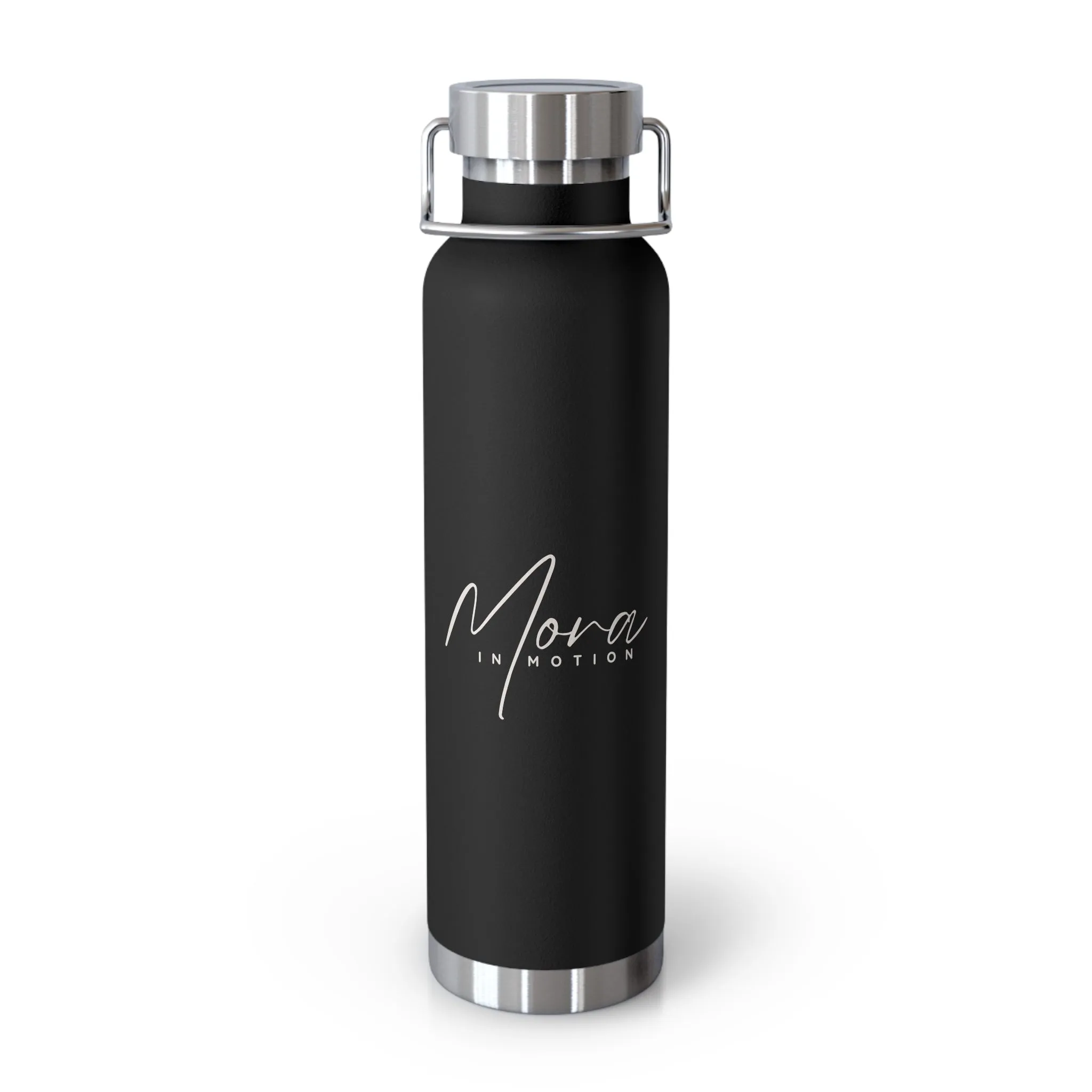 Mora in Motion in Ivory Copper Insulated Water Bottle - 22oz