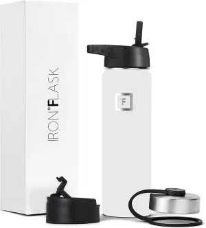 Mothers Day Gift Bundle - Mommy & Me Matching Stainless Steel Water Bottles, Leak Proof, Kid Friendly, 22oz and 14oz Wide Mouth