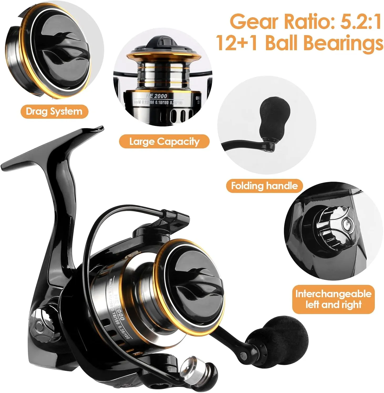 mouhike Carbon Fiber Telescopic Fishing Rod Reel Combo Lightweight Collapsible Spinning Pole Reel Kit Fishing Gear Set Portable Travel Fishing Kit with Tackle Bag Lures Hooks Fishermen Gift