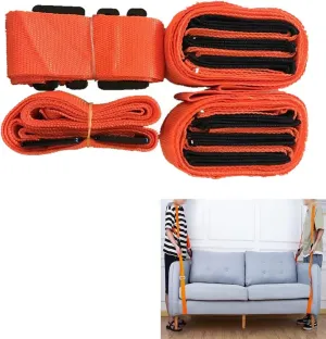 Moving Lifting Straps for Move Furniture,2-Person Lifting and Moving System, 2 Straps and 2 Vests for Carry Heavy Furniture