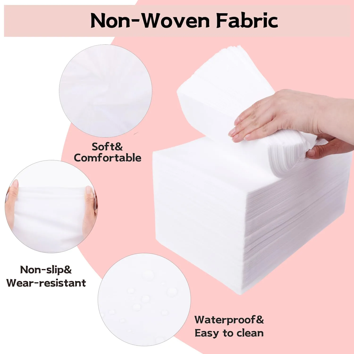 MRJ White 100Pcs 31''×71'' Disposable Massage Bed Sheets with Breathable Non-Woven Massage Table Covers Bed Table Sheet for Spa,Salon,Tatto,Travel