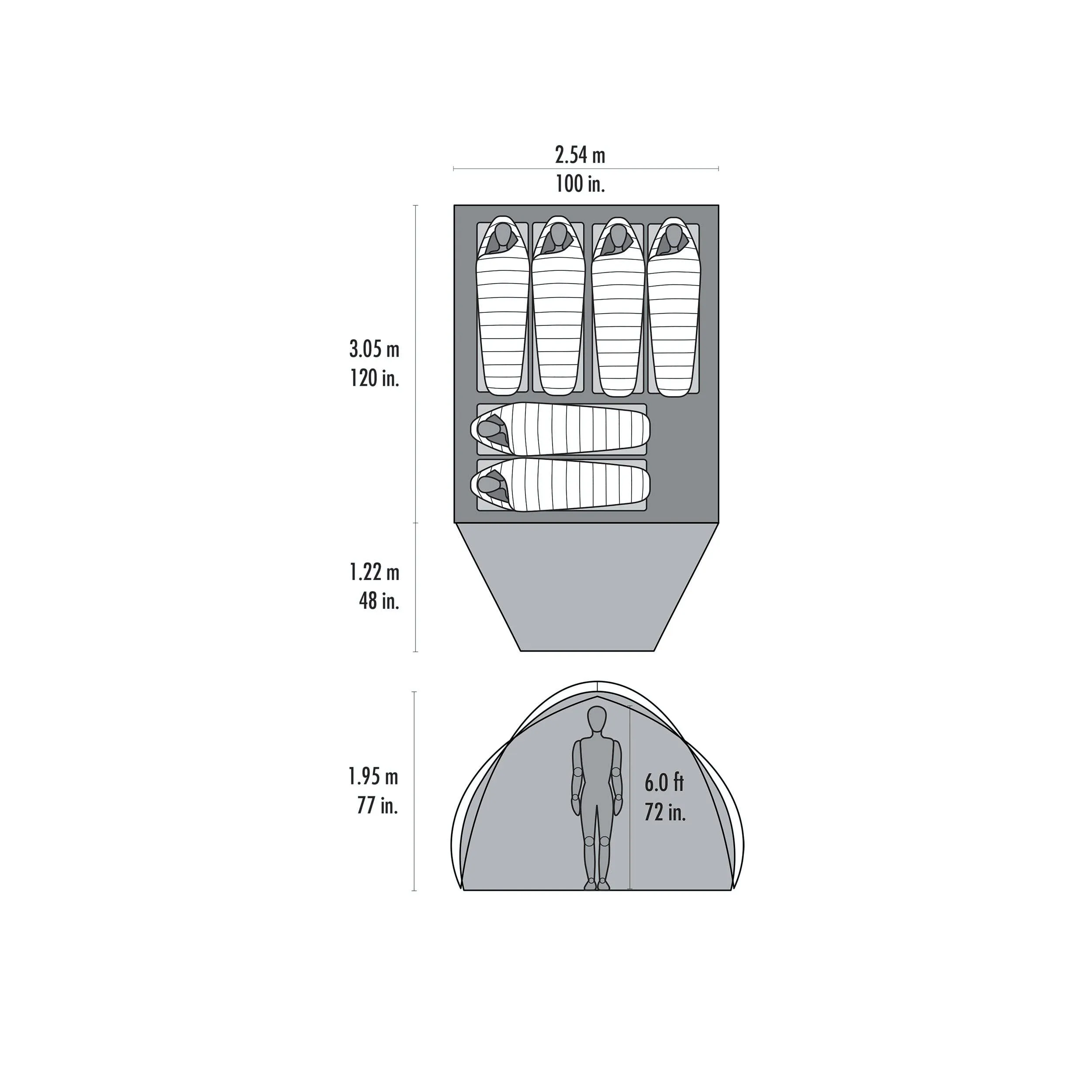 MSR Habitude 6 Person Tent
