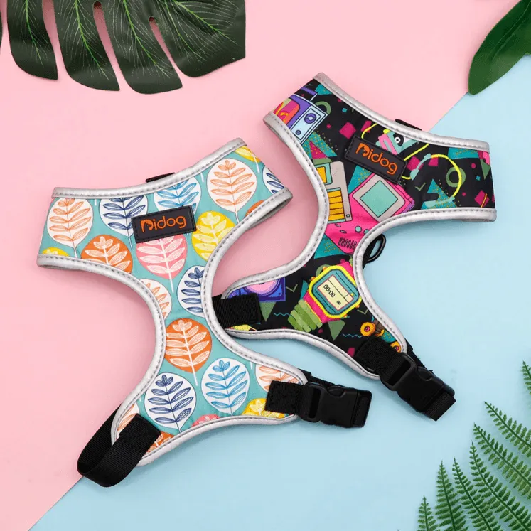 Multi Color Frenchie Harness