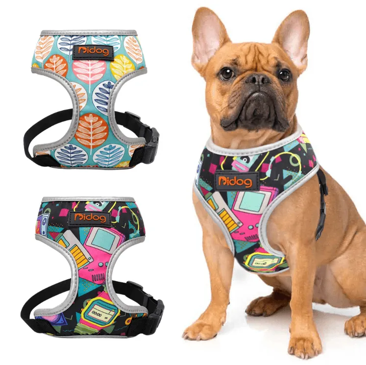 Multi Color Frenchie Harness