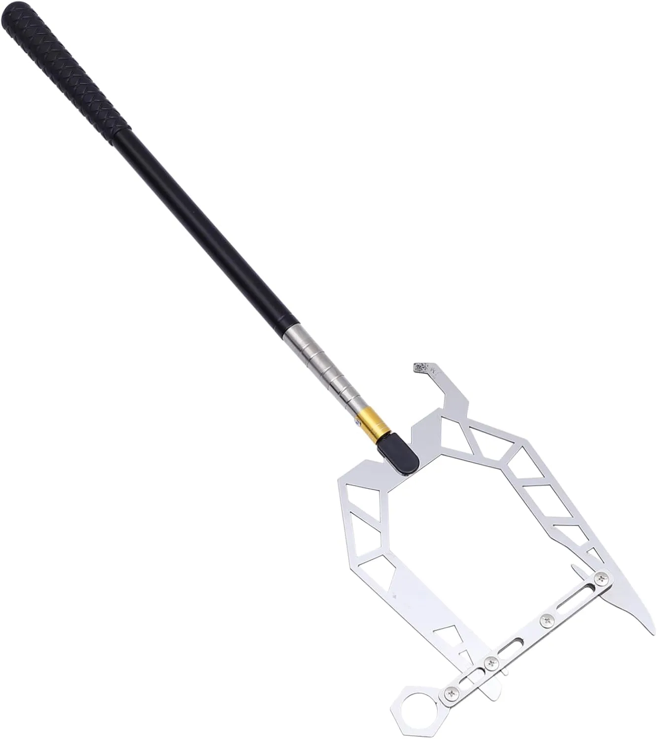 Multi-Functional Hook Telescopic Rod Boat Puller Tie Rope for Yacht Dock Swing Comfort Grip
