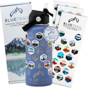 National Parks Water Bottle with Stickers