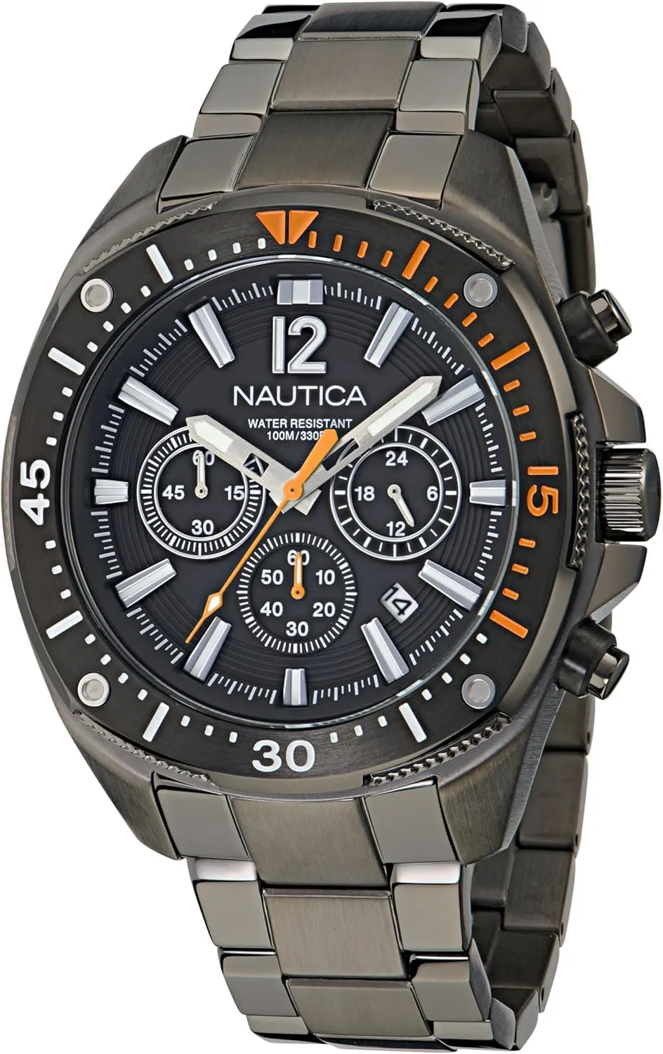 Nautica NCT Blue Sail Stainless Steel Watch