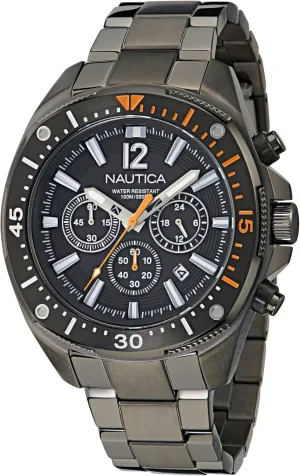 Nautica NCT Blue Sail Stainless Steel Watch