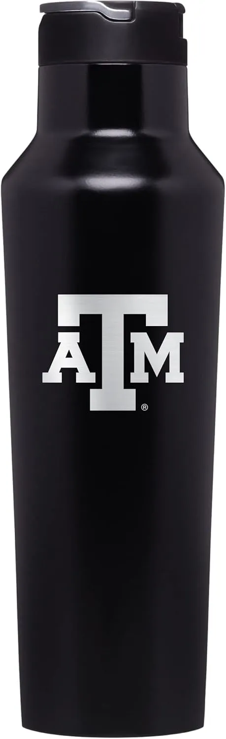 NCAA Corkcicle Insulated Canteen Water Bottle (Texas A&M Aggies)