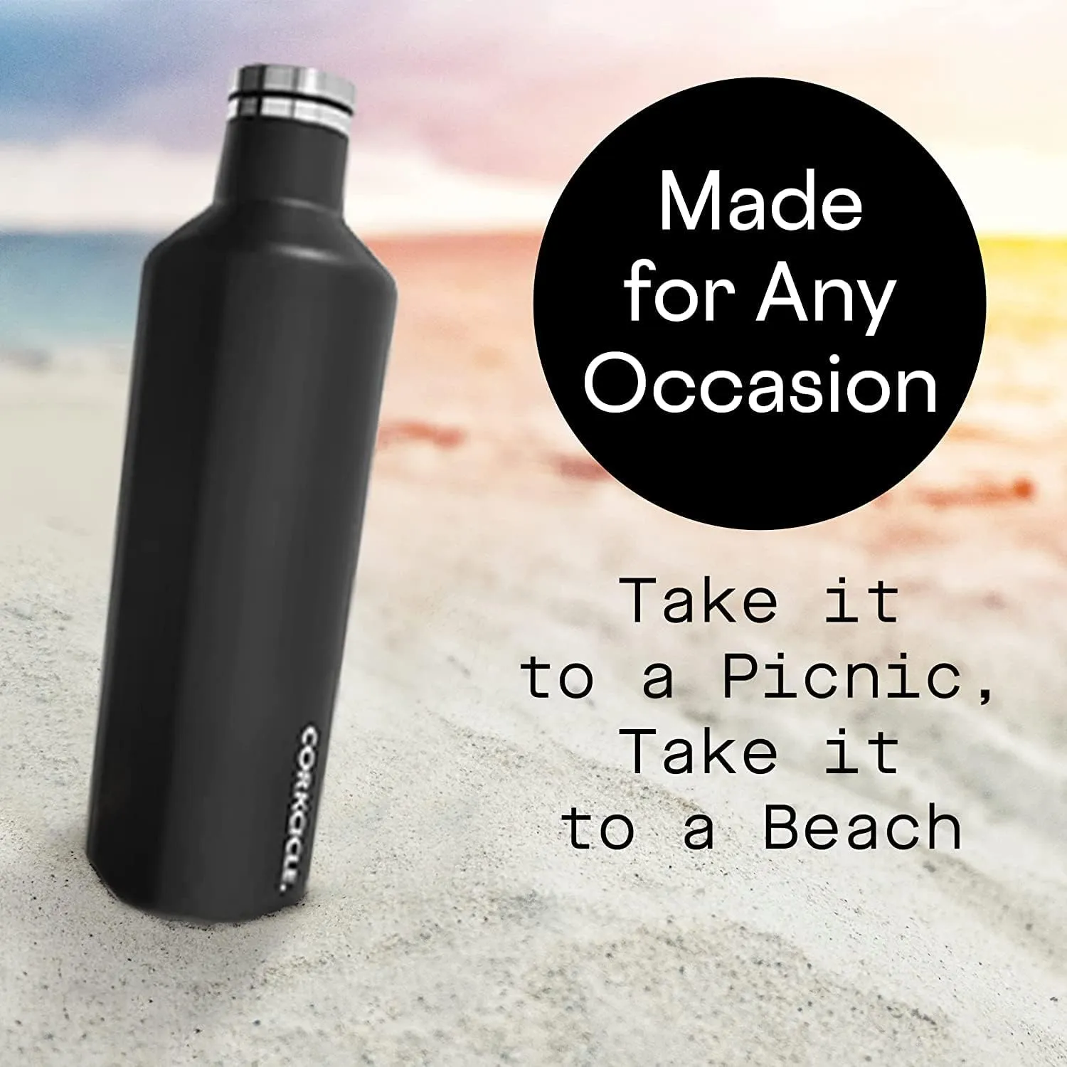 NCAA Corkcicle Insulated Canteen Water Bottle (Texas A&M Aggies)