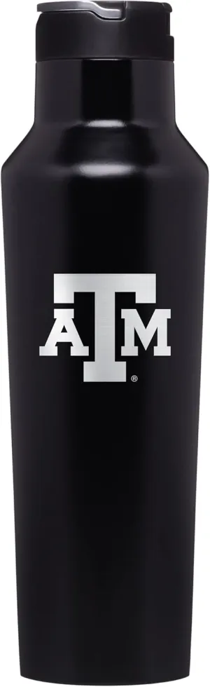 NCAA Corkcicle Insulated Canteen Water Bottle (Texas A&M Aggies)