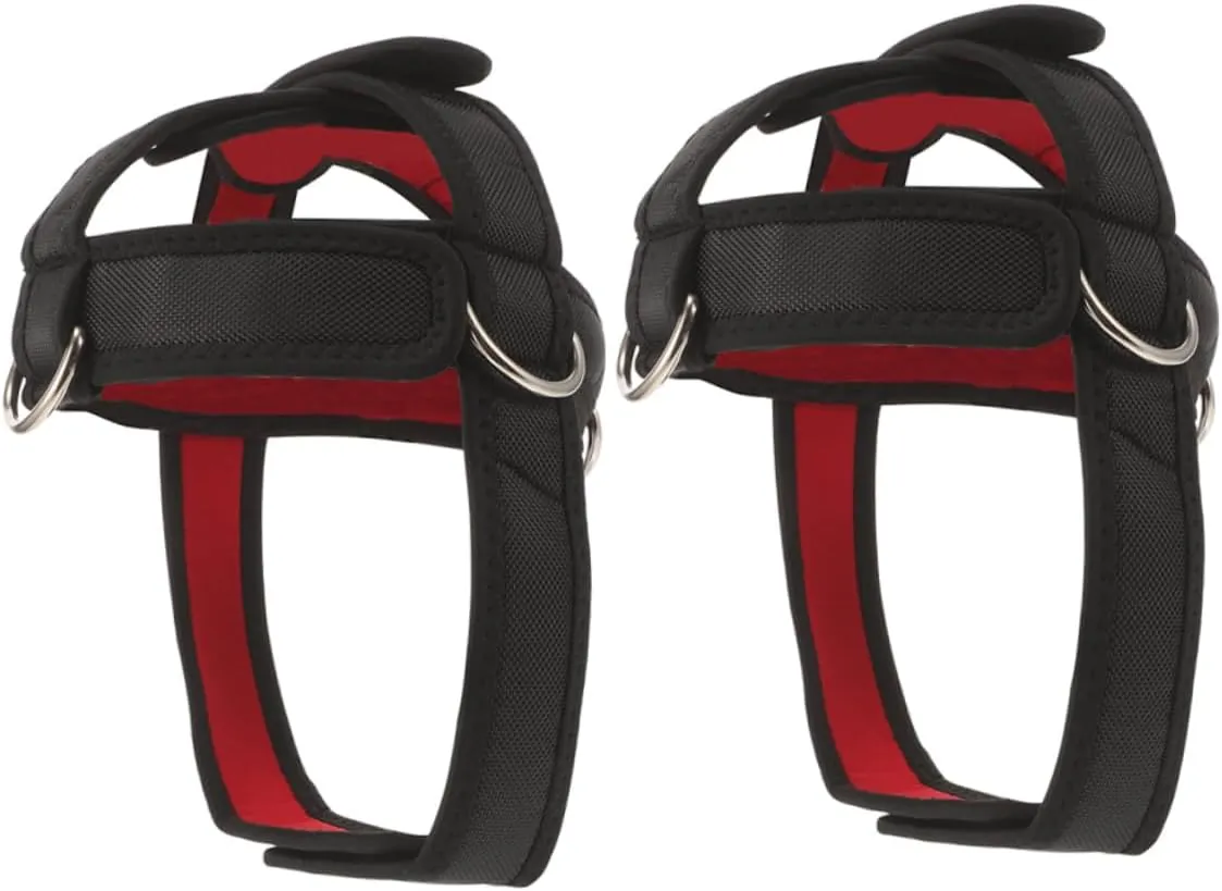 Neck Trainer for Squat Rack Padded Head and Neck Trainer Adjustable Harness for Strength Training