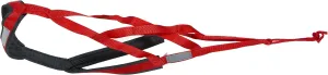 Neewa X-Back Racing Harness - Large/X-Large, Red | High-Performance, Reflective Gear for Slim, Long-Bodied Dogs | Suitable for Canicross, Skijoring | Neck 17in, Chest 31in, Back 26in