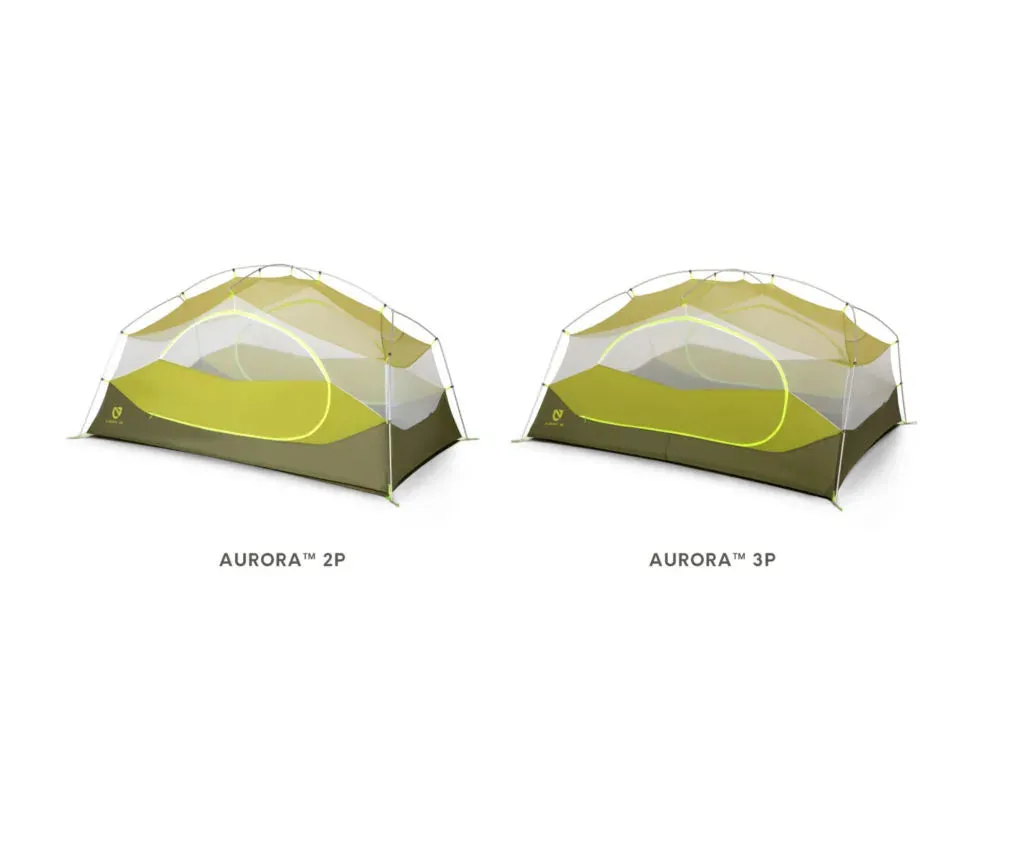 Nemo Aurora™ 2P Tent & Footprint - Nova Green