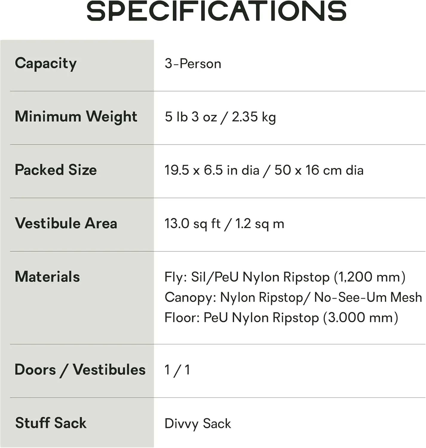NEMO Equipment Kunai 3–4 Season Backpacking Tent