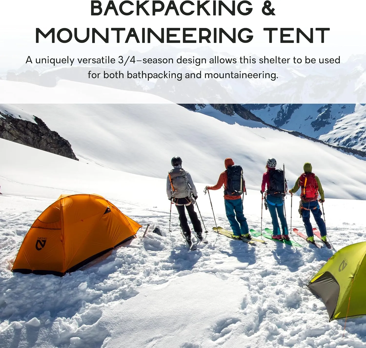 NEMO Equipment Kunai 3–4 Season Backpacking Tent