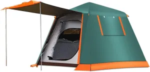NIEH 3-4 Person Automatic Camping Tent Hydraulic Instant Tent Easy Setup Hiking Tent for Camping Outdoor Mountaineering Travel
