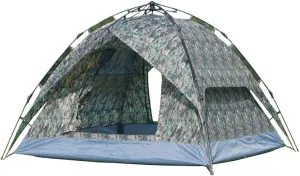 NIEH Camping Tent Waterproof Windproof Breathable Multifunction Folding Automatic Outdoor Family Tents 3-4 Person