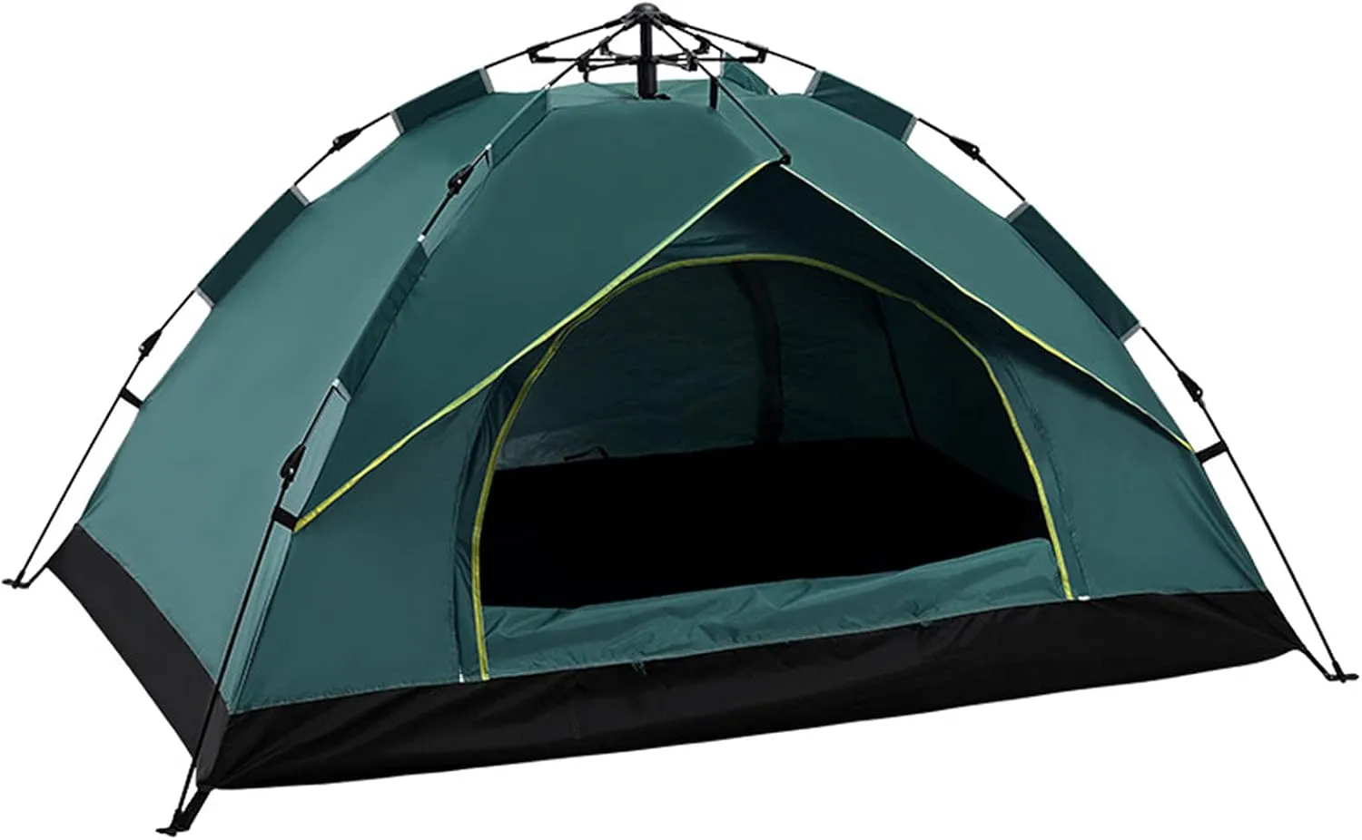 NIEH Outdoor Camping Tent Family Waterproof Camping Tents Easy Setup with Moisture-Proof pad Tent Sun Shade 2/3／4 Person
