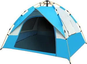 NIEH Tents Instant Pop up Family Camping,Quick Set up for Camping, Hiking, Fishing for 2-3 3-4Persons