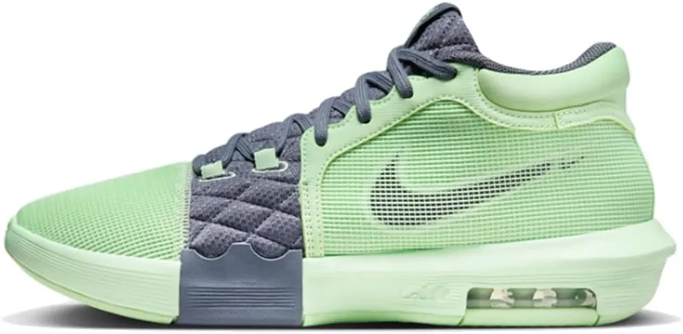 Nike Lebron Witness 8 Basketball Shoes (FB2239-300, Vapor Green/Light Carbon/White) Size 7