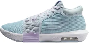 NIKE Lebron Witness 8 Basketball Shoes (FB2239-401, Glacier Blue/Light Armory Blue/Lilac Bloom/White) Size 10.5