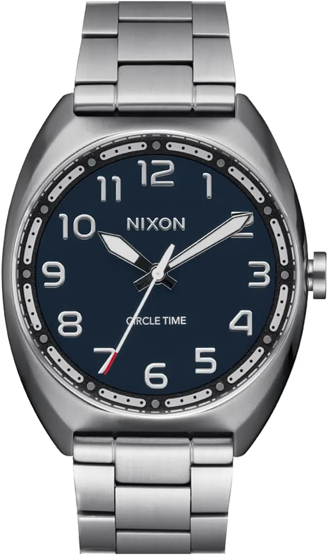 NIXON Mullet Stainless Steel A1401-100m Water Resistant Men's Analog Watch (38mm Face. 20mm Stainless Steel Band)