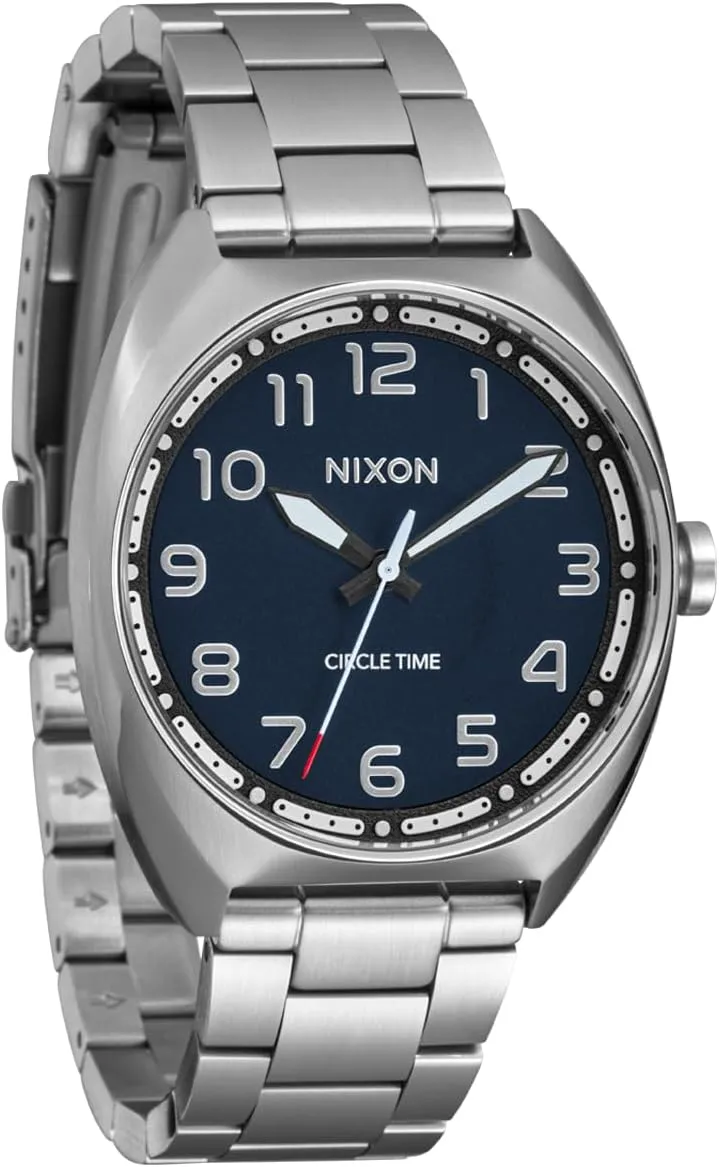 NIXON Mullet Stainless Steel A1401-100m Water Resistant Men's Analog Watch (38mm Face. 20mm Stainless Steel Band)