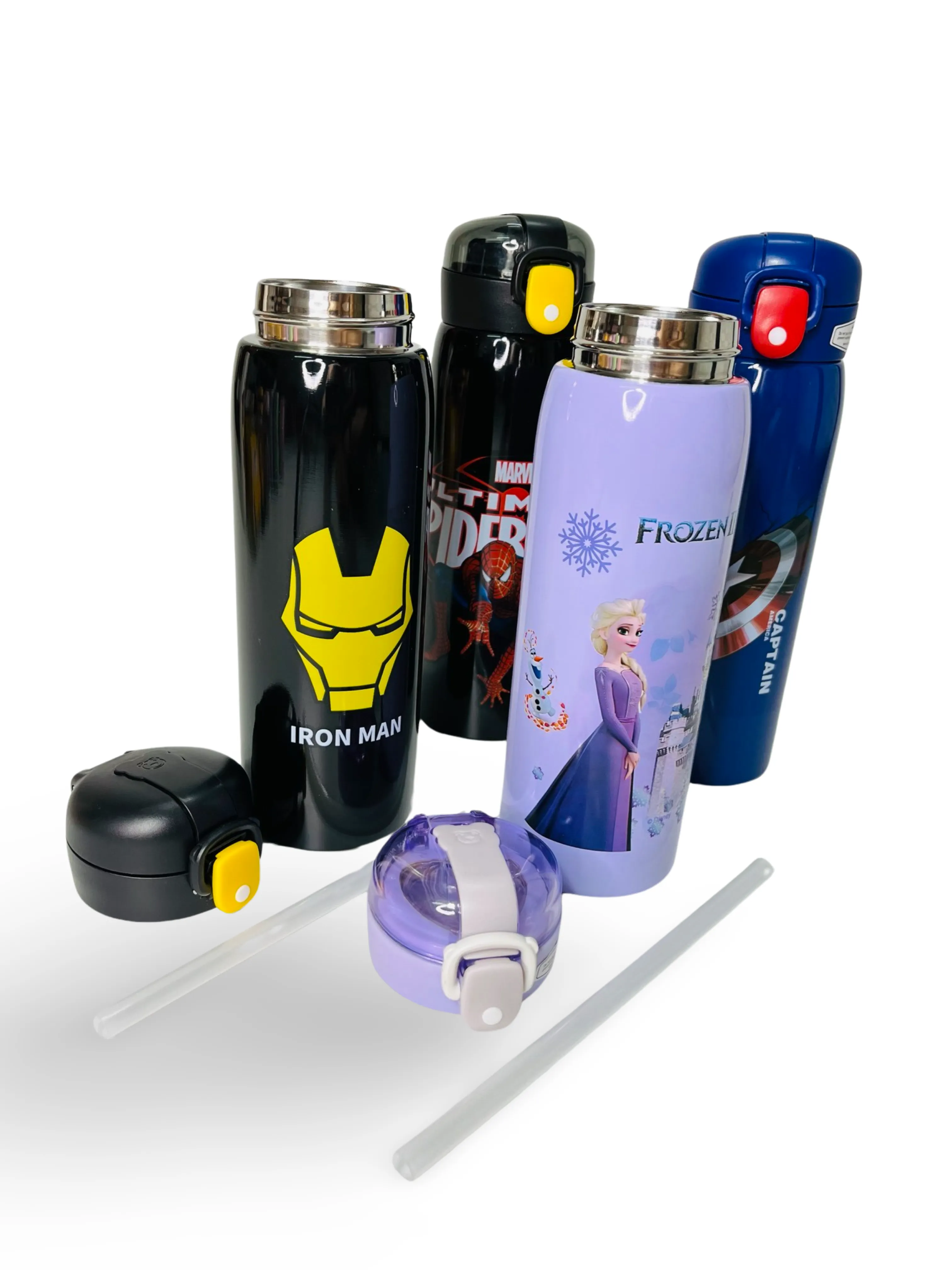 NIYO TOYS 500ml Superhero Water Bottle Collection