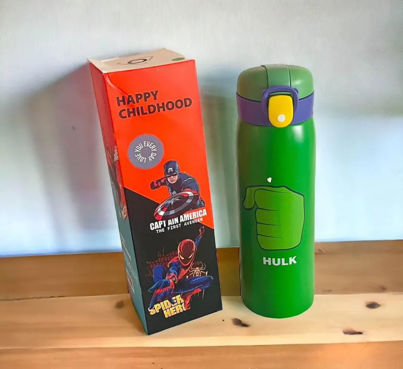 NIYO TOYS 500ml Superhero Water Bottle Collection