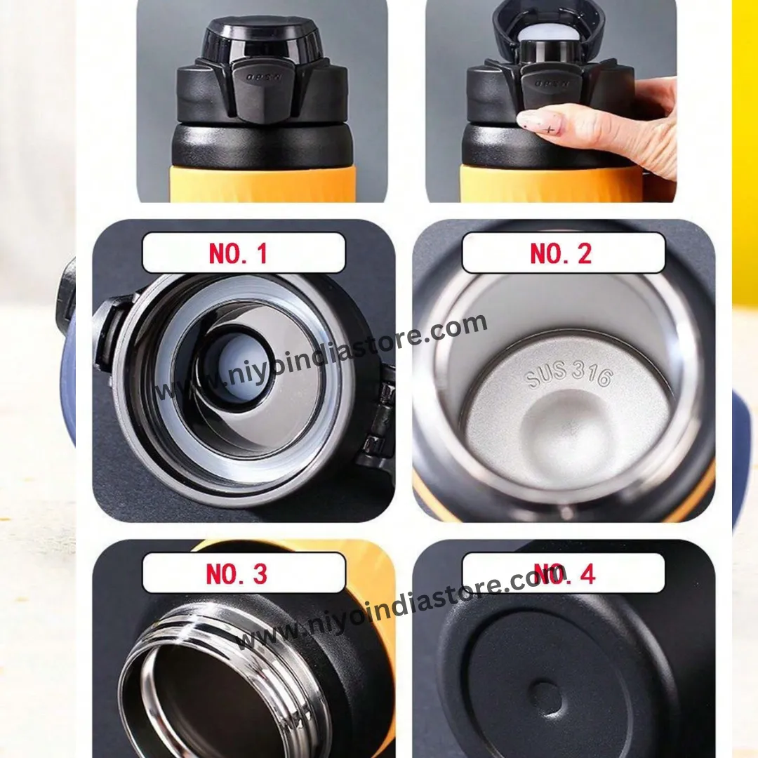 NIYO TOYS Stylish Water Bottles for Kids Adventure