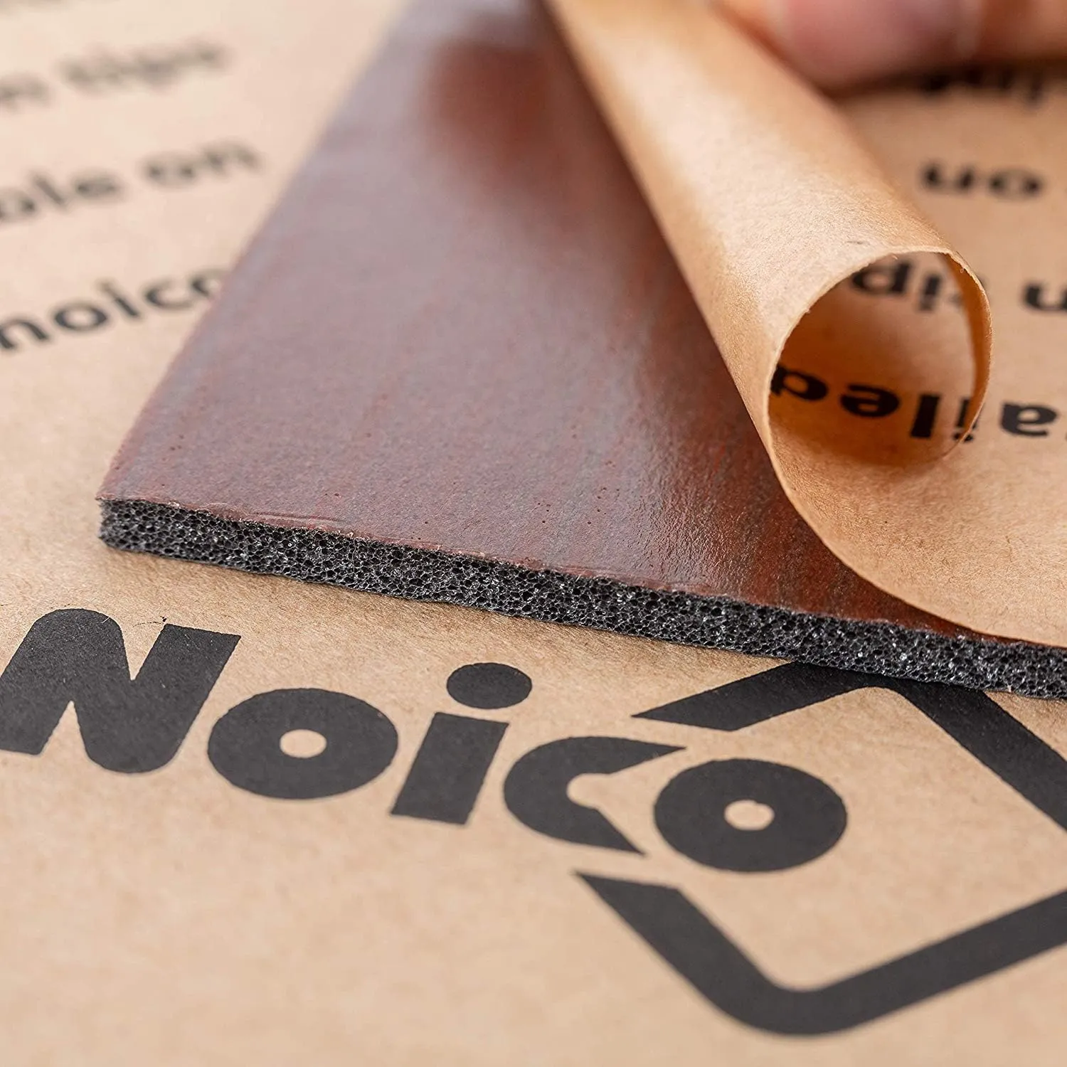 Noico Red 150 mil (4mm) 36 sqft (3.4 sqm) Noico Liner Car Heat and Sound Insulation,Heat and Cool Liner, Self-Adhesive Closed Cell Foam (PE Foam)
