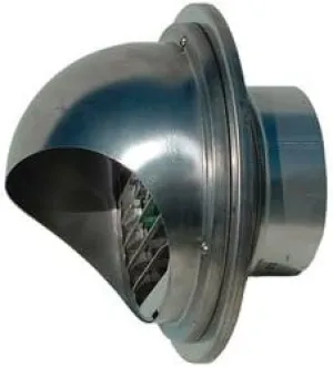 Noritz VT3-SH 3-Inch Hood Termination for Single Wall Stainless Steel Venting